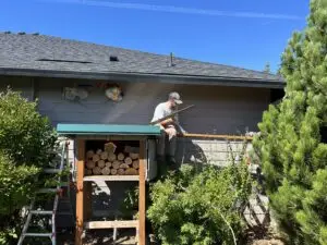 Eaves Repair Painting Project in Vancouver