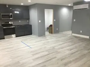 LVP Flooring Installation in Kelso ADU Project
