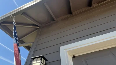 Eaves Repair Painting Project in Vancouver